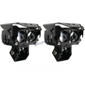 Double Lens Future Eyes 2 Lens Dual Tone Fog Light with Smart LED