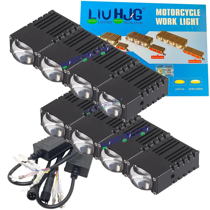 Original Waymaker 4 LED New Model Slim Drive Dual Colour Fog Light Mini Drive Light