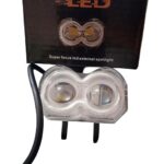 Super Focus LED External Spotlight with Dual Lens Ultra Bright Front Fog Spotlight