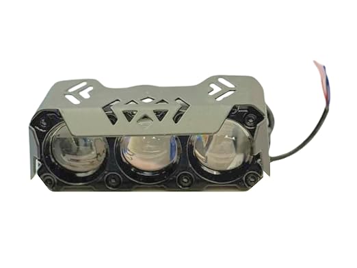 28W SSLG JS33 Pro 3 Colour LED Fog Lamp for Motorcycle, Bike & Electric Vehicle